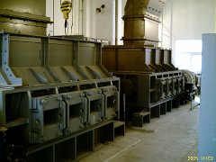 破碎机安装现场—大连泰山热电